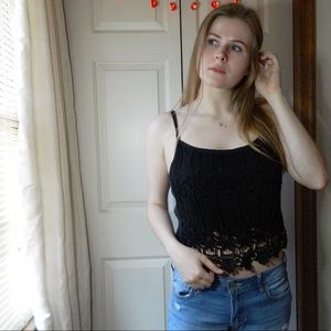 90’s Eyelet Tank Top